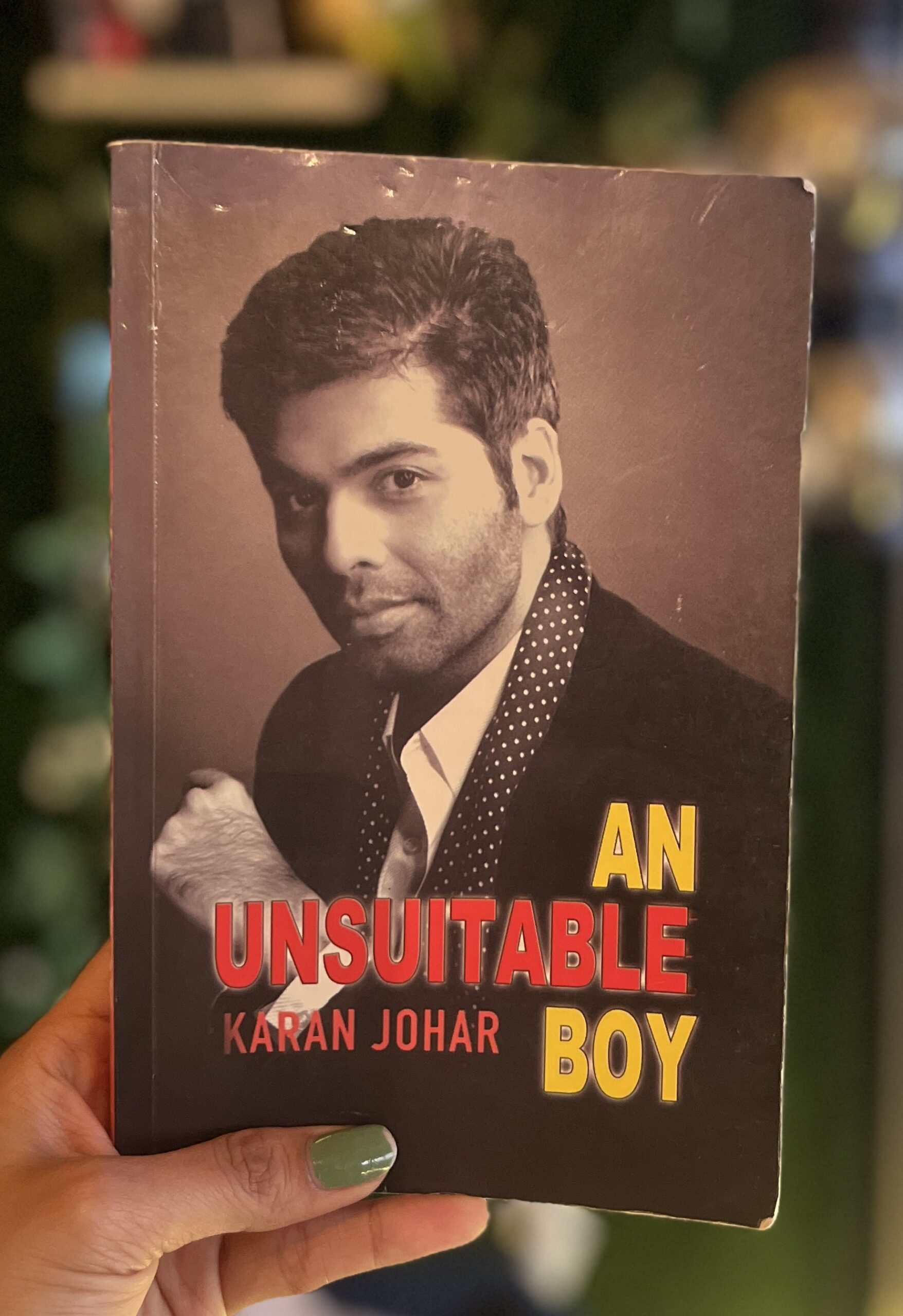 Book Review: An Unsuitable Boy by Karan Johar